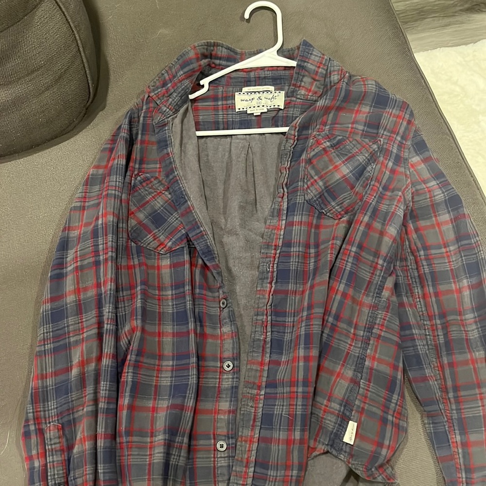 Red and gray flannel